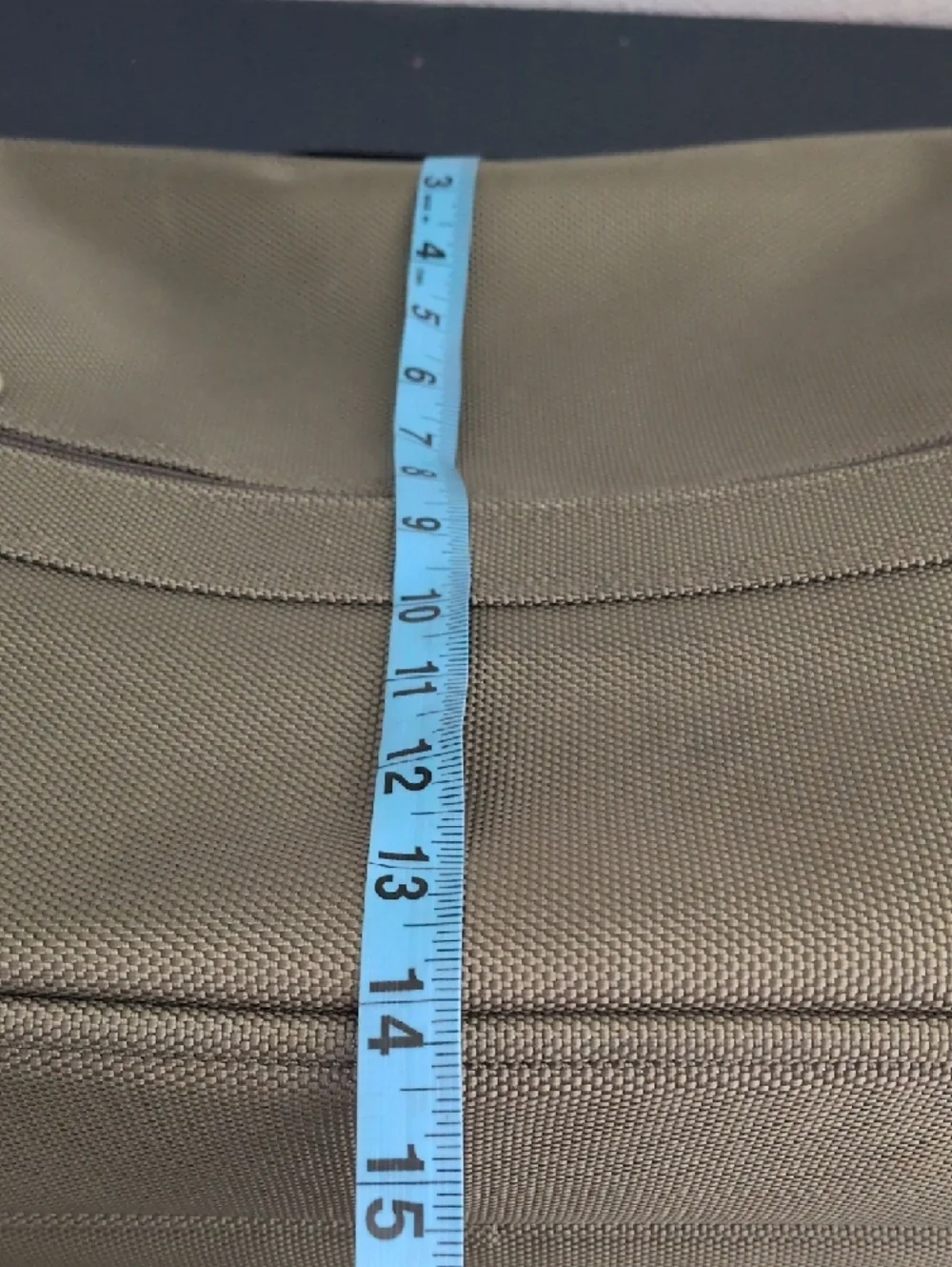 Briggs & Riley Taupe Carry-On Laptop Bag with Shoulder Strap